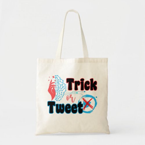 Trick or Tweetb Tote Bag