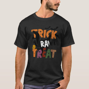 Trick Rawr Treat Dinosaur Rex Mama Saurus Spooky H T-Shirt