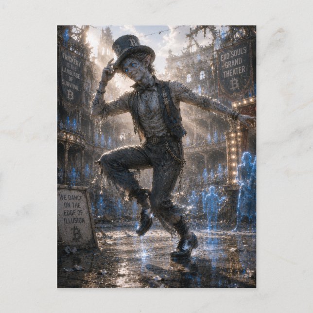 Trick / Tap Dancer / Big Stage Postcard (Front)