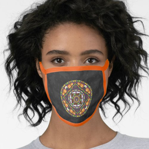 Tricks and Treats Mandala Face Mask