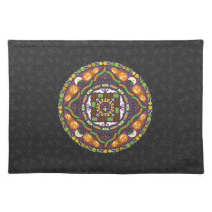 Tricks and Treats Mandala Place Mat