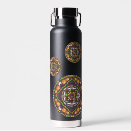 Tricks and Treats Mandala Water Bottle