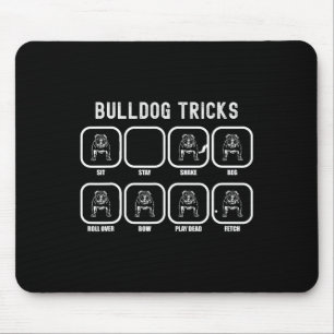 Tricks - Fun Bulldog Training Fails Mouse Pad