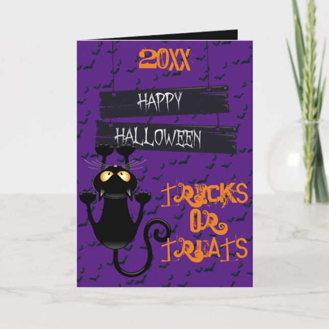Tricks or Treats Card (Front)