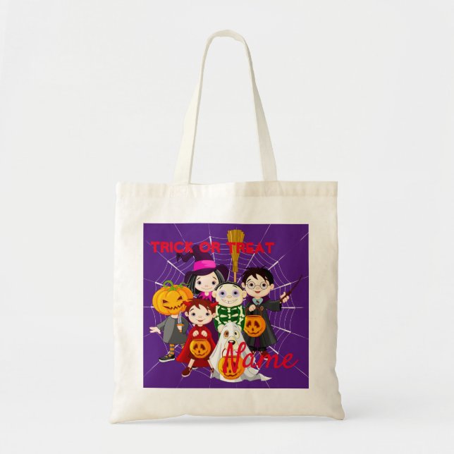 Tricks or Treats Tote Bag (Front)