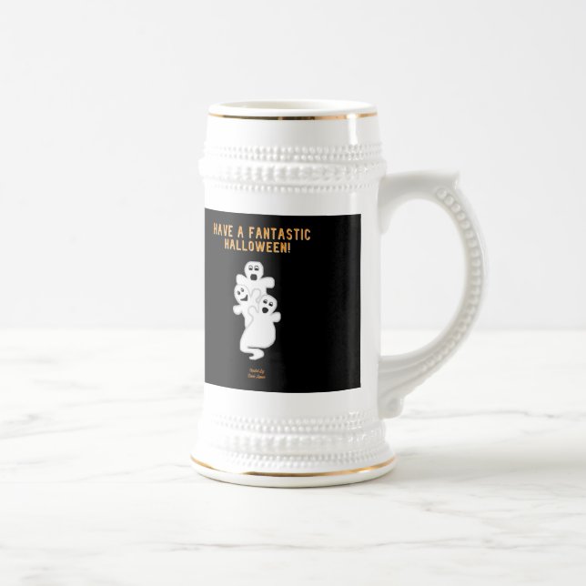 Trickster Ghosts Stein Mug (Right)
