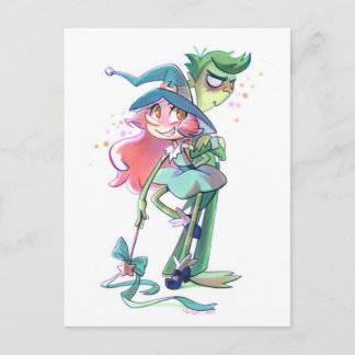 Tricky and Gorf Postcard