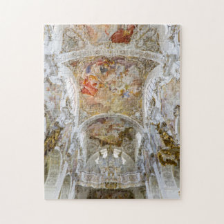Tricky Baroque ceiling puzzle