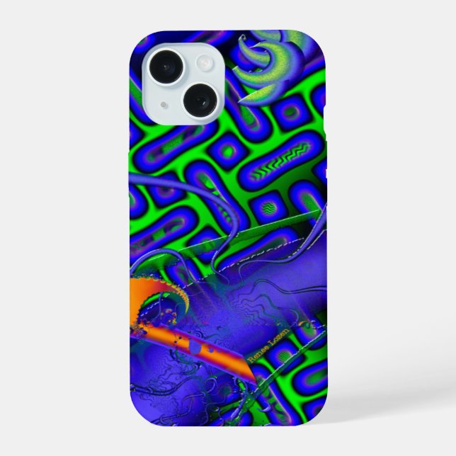 Tricky Bugger 3D Fractal Iphone Case (Back)