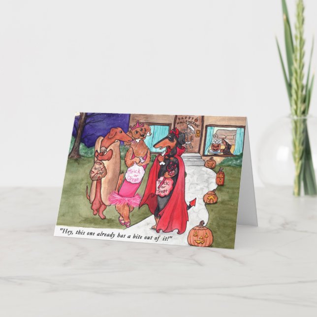 Tricky Treats Card (Front)