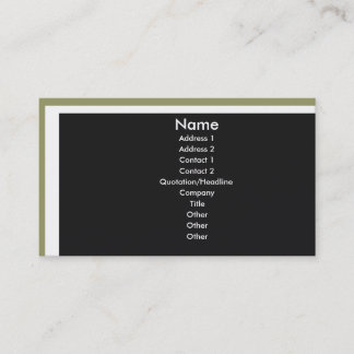 TriColor4 Business Card
