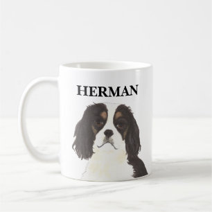 Tricolor Cavalier King Charles Spaniel Coffee Mug