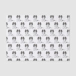Tricolor Cavalier King Charles Spaniel Dog Pattern Tissue Paper