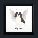 Tricolor Cavalier King Charles Spaniel Gift Box<br><div class="desc">There are some who bring a light so great to the world, that even after they are gone, their light remains. Let a sweet keepsake box bring comfort to your heavy heart as you take a moment to remember your beloved black, white, and red tricolor cavalier king charles spaniel. For...</div>