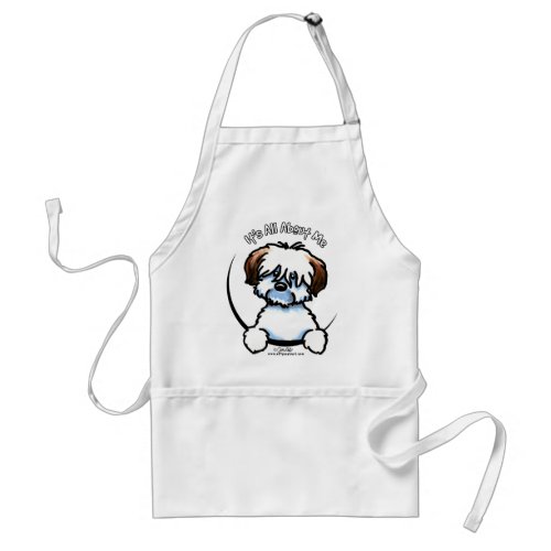 Tricolor Coton Its All About Me Adult Apron