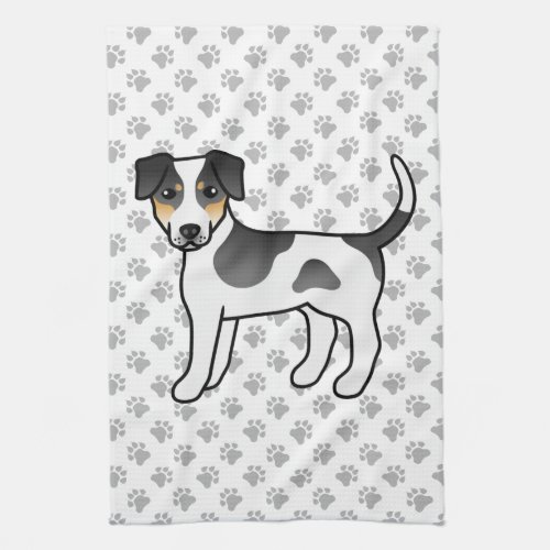 Tricolor Danish_Swedish Farmdog Cute Dog Kitchen Towel