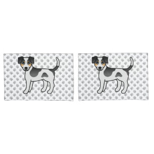 Tricolor Danish-Swedish Farmdog Cute Dog Pillow Case