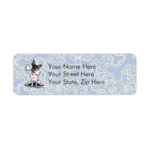 Tricolor Rat Terrier Big Bone Label