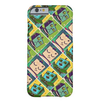 Tricolor Robot Comics Iphone 6 Case by WhatJacquiSaid at Zazzle