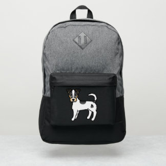 Tricolor Rough Coat Parson Russell Terrier Dog Port Authority® Backpack