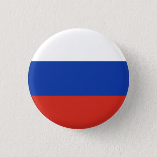 Tricolor Russia flag Button