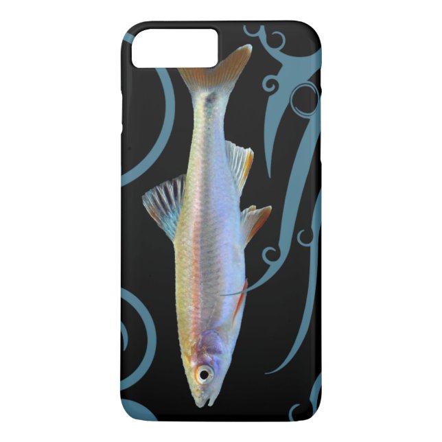 Tricolor Shiner with Stylized Waves Case-Mate iPhone Case (Back)