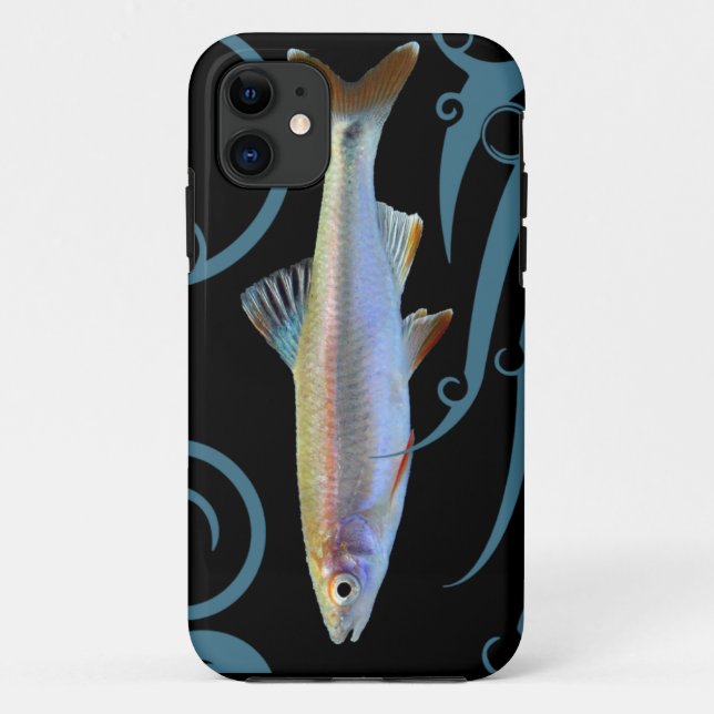 Tricolor Shiner with Stylized Waves Case-Mate iPhone Case (Back)