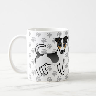 Tricolor Smooth Coat Jack Russell Terrier Dog Coffee Mug
