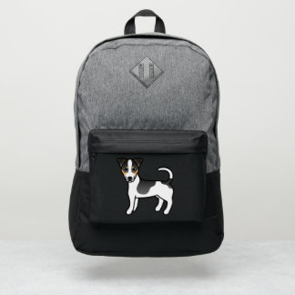 Tricolor Smooth Coat Jack Russell Terrier Dog Port Authority® Backpack
