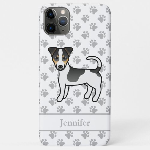 Tricolor Smooth Coat Jack Russell Terrier  Name iPhone 11 Pro Max Case