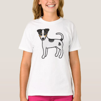 Tricolor Smooth Coat Parson Russell Terrier T-Shirt