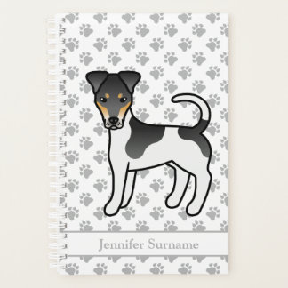 Tricolor Smooth Fox Terrier Cute Dog &amp; Name Planner