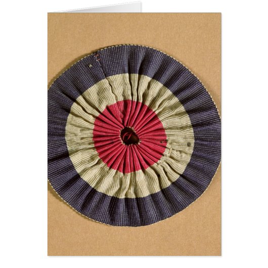 Tricolore rosette cards (Front)