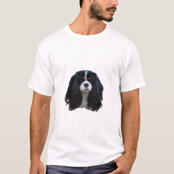 Tricolour Cavalier T-shirt by JennyBrice at Zazzle