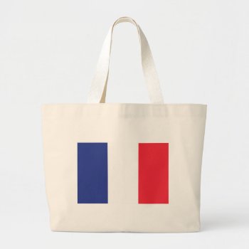 Tricolour Large Tote Bag by auraclover at Zazzle