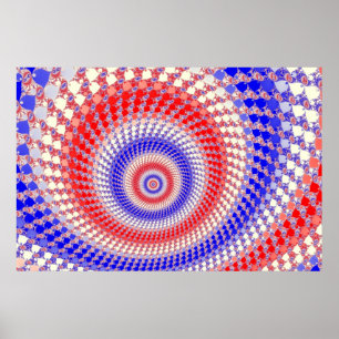 Tricolour Roundalls Poster
