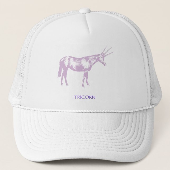 Tricorn Trucker Hat (Front)
