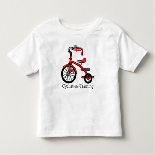 Tricycle Design Toddler Clothing Toddler T-shirt