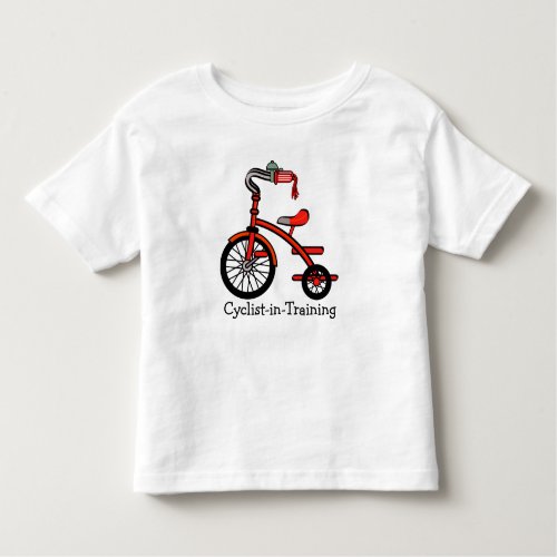 Tricycle Design Toddler Clothing Toddler T_shirt