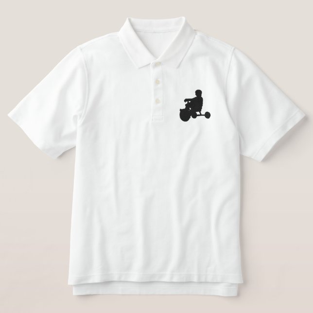 TRICYCLE EMBROIDERED POLO SHIRT (Design Front)