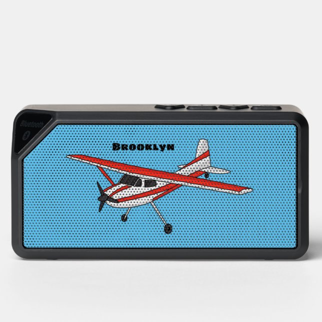 Tricycle gear aircraft cartoon bluetooth speaker (Front)