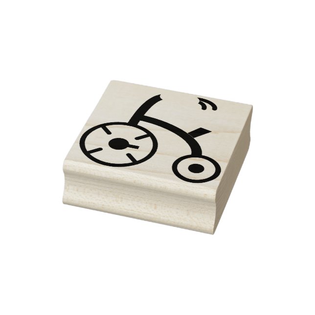 tricycle rubber stamp (Stamp)