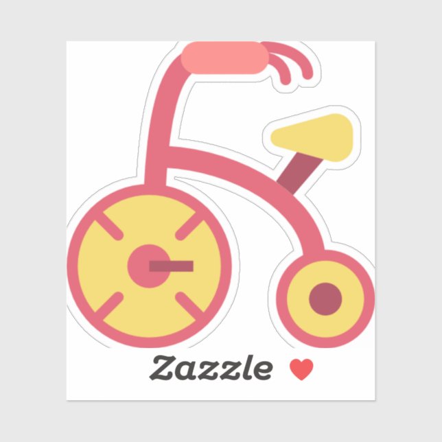 tricycle sticker (Sheet)