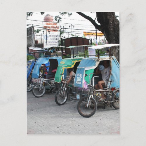 Tricycles Postcard