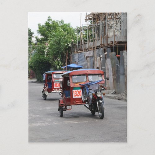 Tricycles Postcard