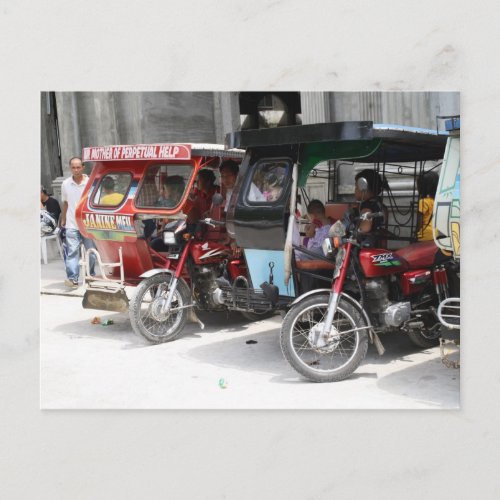 Tricycles Postcard