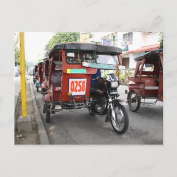 Tricycles Postcard by henkvk at Zazzle