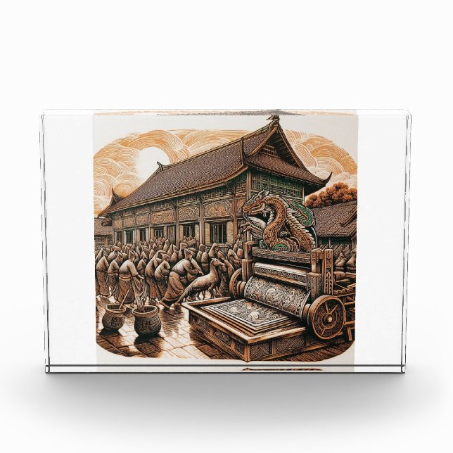 Tridation Art Print Making at Its Finest 🌟 Photo Block (Front)