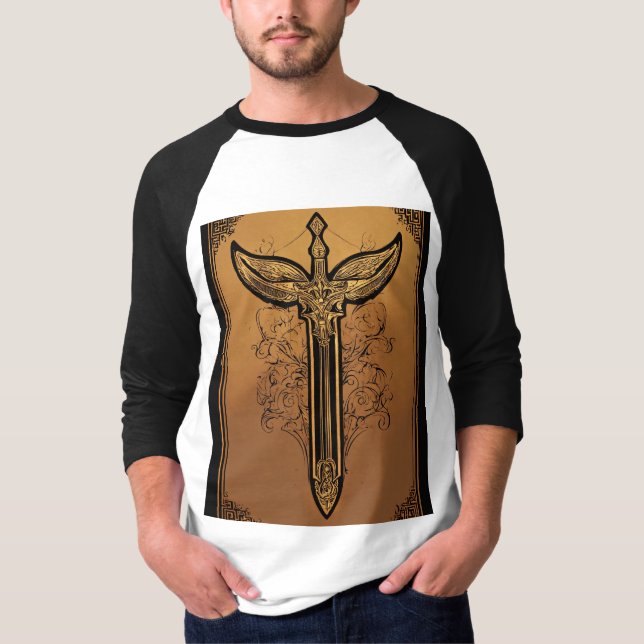  Trident a design  T-Shirt (Front)