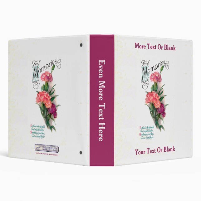 Tried And True Friend 3 Ring Binder (Background)